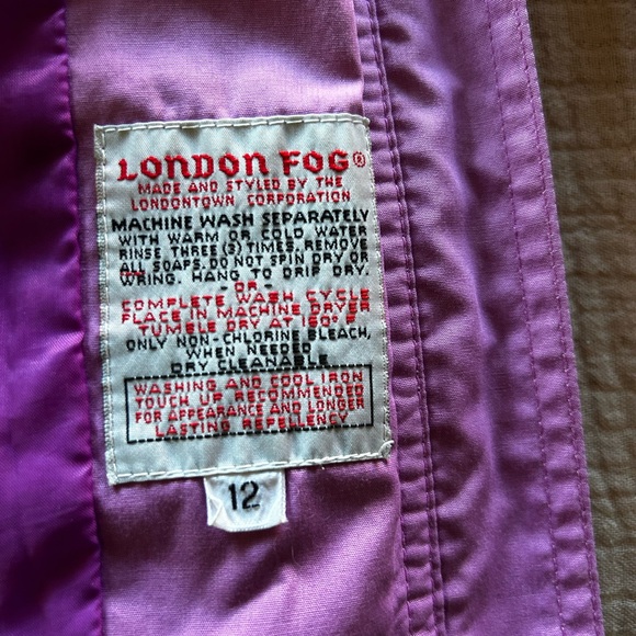 Vintage 1980’s London Fog  Lavender bomber Jacket - Picture 3 of 4